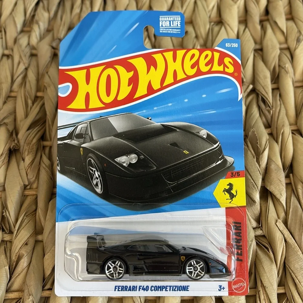 Ferrari F40 Competizione Black Car Hot Wheels Racing HotWheels Racer New 2026